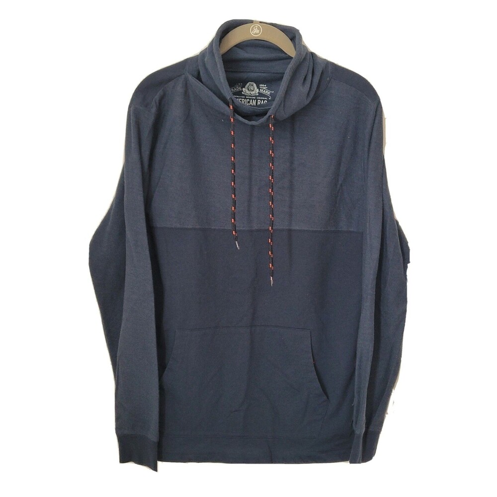 American Rag Cie Sweatshirt Mens Medium Blue Pullover Long Sleeve